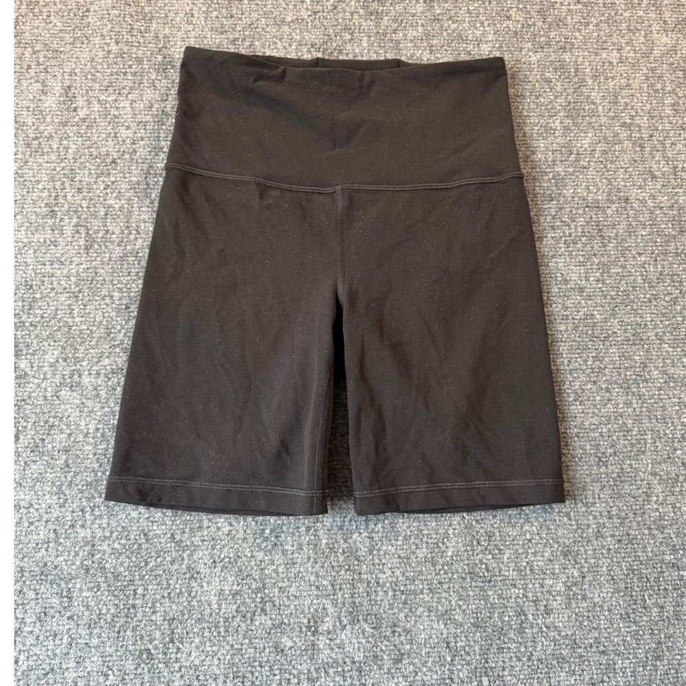 Athleta Ultra High Rise Elation 7" Black Bike Shorts Womens‎ XS Athletic